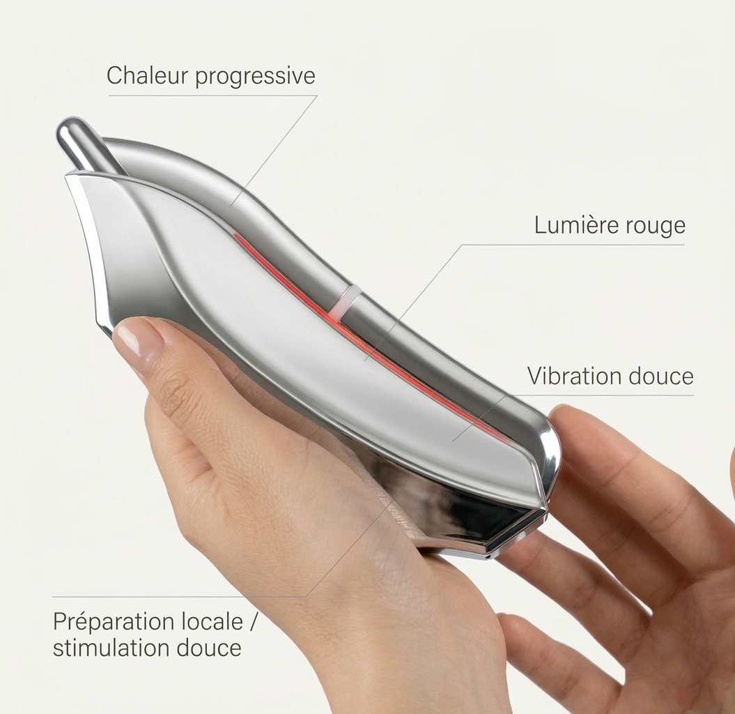 Kineo lumière rouge active